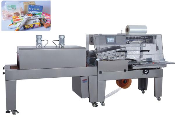 China Food Shrink Wrap Machine , Shrink Wrap Packaging Machine Low Heat Consumption factory
