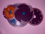 180MM 230MM X Mesh Turbo Diamond Cutting Disc for Cutting Hard Materials