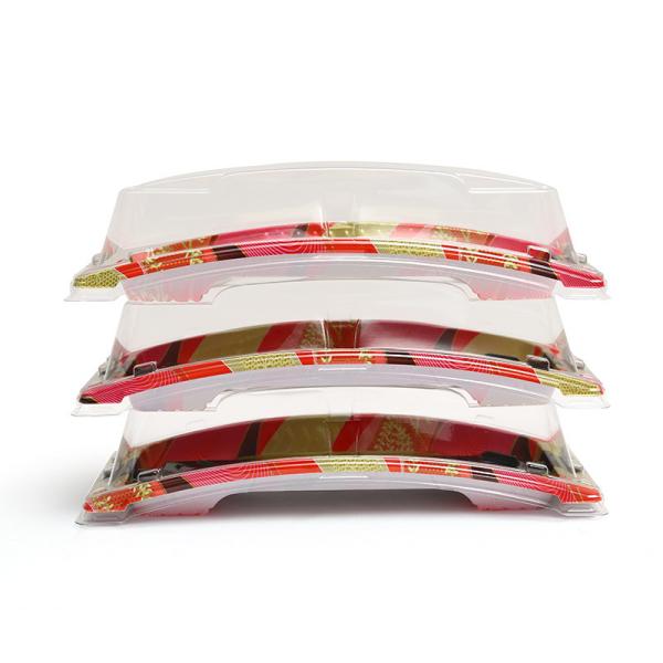 Nikki Sushi Box Disposable Plastic Transparent Packaging Box Takeout Nikki Bento