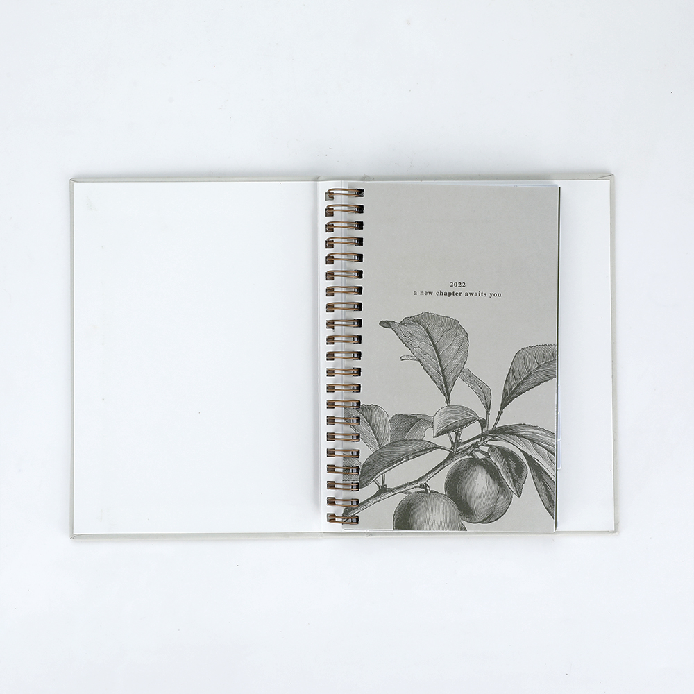 Customized A5 Hardcover Notebook Printing Daily Weekly Journal Budget Planner Notebook