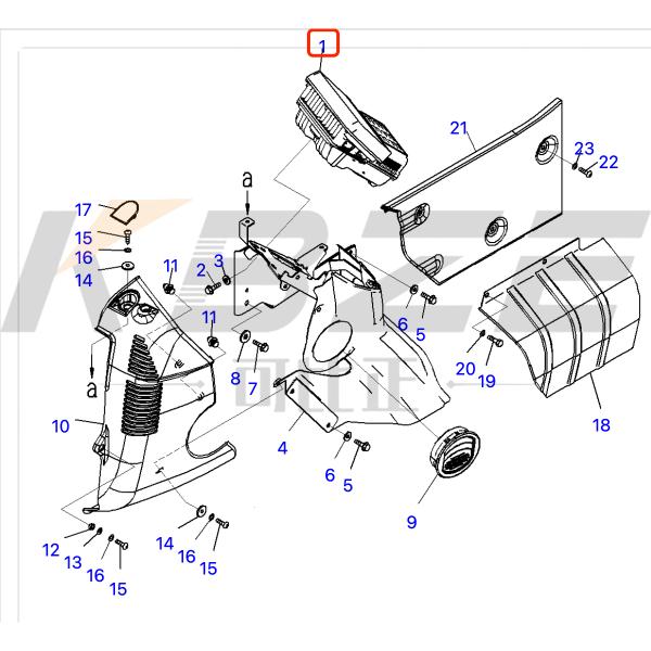 KOMATSU PC200-8MO PC300-8MO PC350-8MO Excavator Monitor Assembly OEM