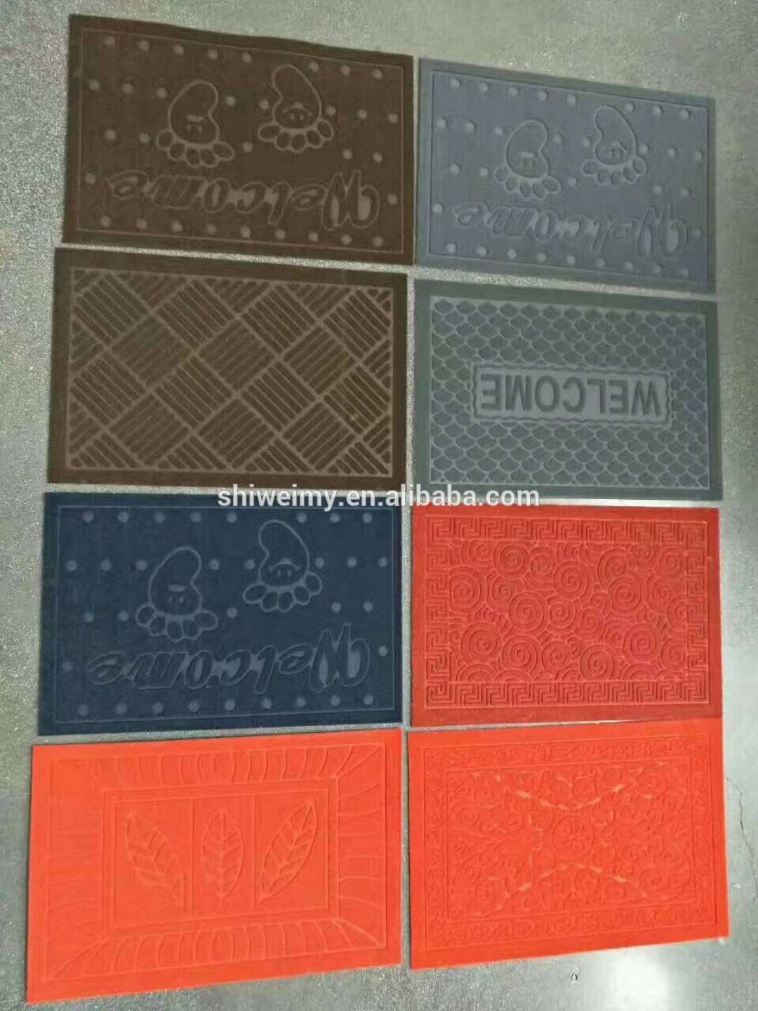 PVC embossed mat Polyester embossed mat pvc mat