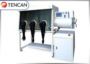 China 3 Glove Ports Purification Inert Gas Glove Box Single Side for Water and Oxygen Removal factory