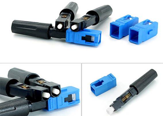 SC Single Mode Cable Assembly Connector Long Boot 3.0 Mm FTTH Cable Supply