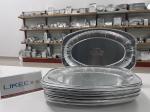 HIGH Speed Mitsubishi PLC Controlled System Aluminium Foil Food Container Making