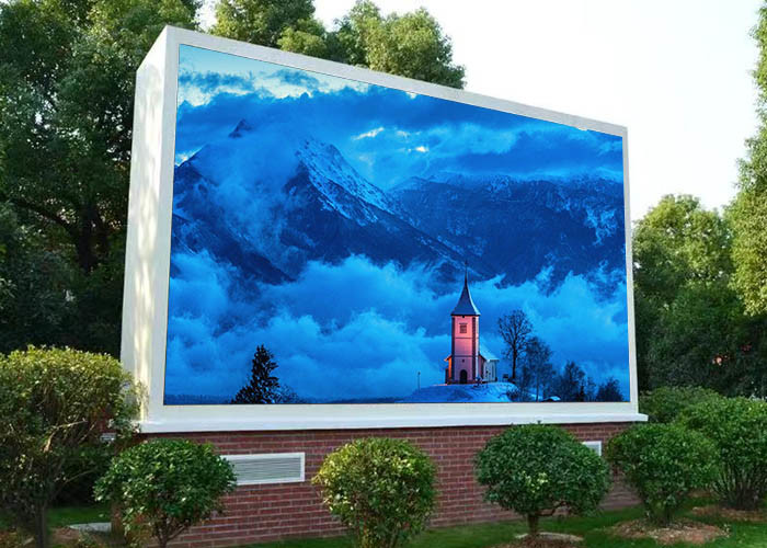Anti UV P8 Outdoor Led Advertising Board Full Color High Brightness 1920hz