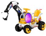 Kids' Electric Toy Battery Powered Sand Excavator Engineering Ride On Car in PP