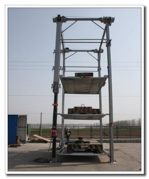 3, 4, 5 Floors Vertical Car Parking Lifts Mutrade Parking Stable Heavy Duty 4