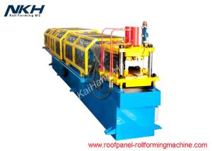China Pre Painted Color Ceiling Roll Forming Machine With Punching Tooling factory