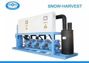 China Low Noise Refrigeration Compressor Unit Semi Sealed Piston Type Compressor factory