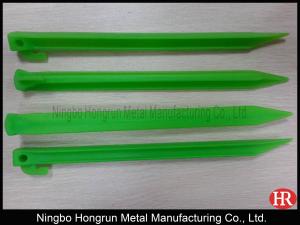 China 12 inch camping plastic tent stake factory