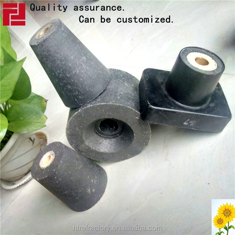 0.01-0.03% MAX CrO Content High Alumina Carbon Tundish Nozzle Refractory Brick for Steel Ladle