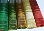 Painted Copper ISO9001 Interior Wire Mesh Glass Laminated Green 2m To 2.5m Width