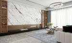 Carrara Polished Glazed Porcelain Tile 900x1800x9mm And Grade AAA Interior Floor