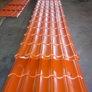 China Galvanized Color Steel Roofing Sheet 2500mm DX51D Zinc Coated Metal factory