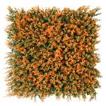 UV Protection Artificial Wall Panel Faux Plant Boxwood For Fence Decoration