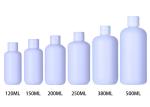 Flip Top Cap 500ml White HDPE Plastic Bottles For Baby Personal Care Products