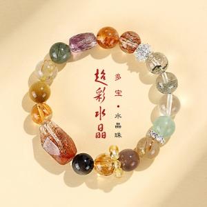 China Strong Healing Crystal Bracelet 8MM Genuine Stone Bracelet Lucky Beaded Bracelet Chakra Bracelet 6.5 Inch Positive Energy Bracelet Inspirational Gifts factory