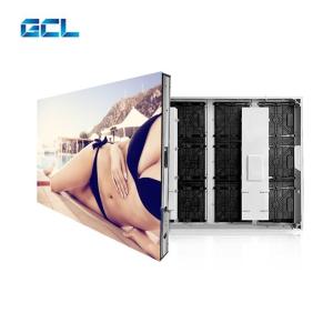 China Curve SMD Advertising LED Display Screen IP65 Protection Level 10mm Pixel Pitch factory