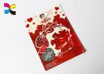 Cartoon Brochure Printing Services Glossy Lamination With Saddle Stitching