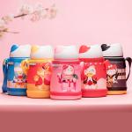 Cartoon Cat Printing Oxford Baby Feeding Milk Bottle Holder