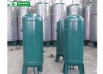 Green Color Screw Air Compressor Parts Gas Storage Tank Carbon / Stainless Steel