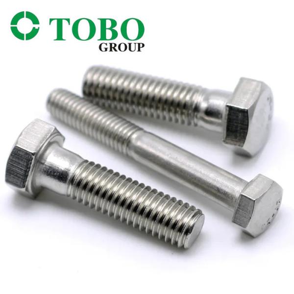 China ASTMA193 B7M B8M B8T B8S 316 316L Stainless Steel UNF UNC Hex Head Bolts factory