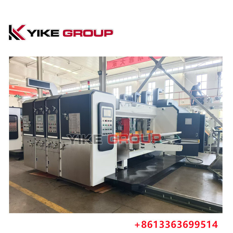 China High Speed Flexo Printing Slotting Machine For Carton Box Making 120-150 Sheets/Min factory