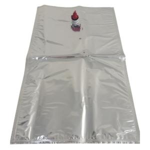 Leakproof Heat Seal Rectangular 220L Aseptic Bag In Drum With 1" Elpo Valve