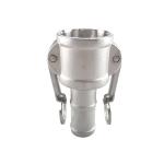 Durable Stainless Steel 304 316 Camlock Quick Couplings Type C for Joining Pipe