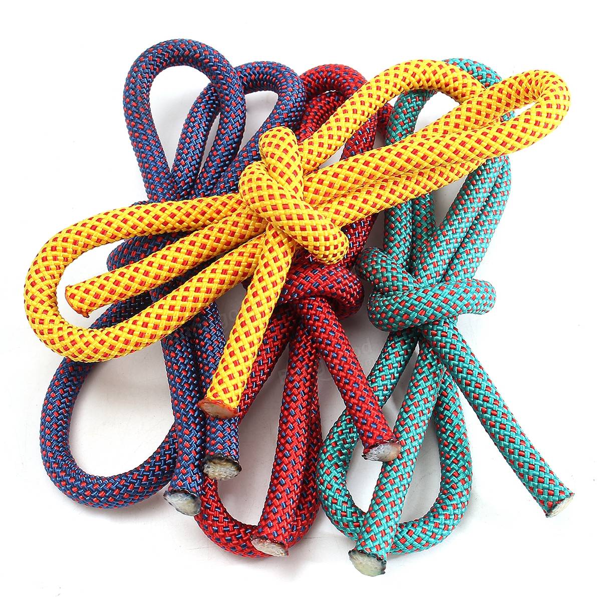 2-20mm Diameter Nylon Rope for Square Dancing Solid Rainbow Color Gymnastics Rope