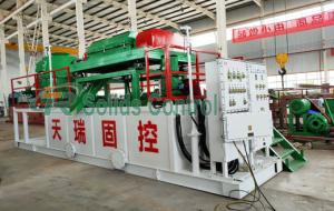 China Carbon Steel 40M3/H Oil Based Drilling Mud System Solids Control factory