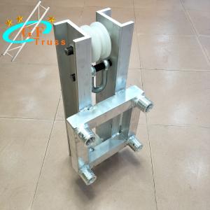 China Aluminum Multi Connection Spigot Folding Safety Barriers Box Corner Truss factory