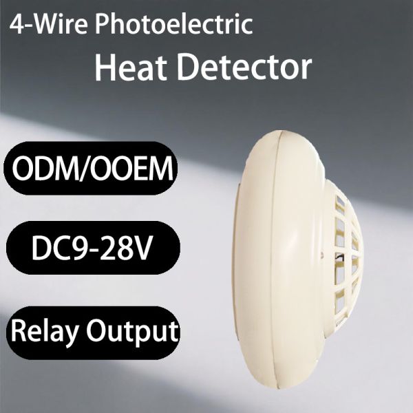 China Description 4-Wire Fire Alarm Detector for Accurate and Timely Fire Detection factory