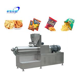 China Nachos Tortilla Doritos Corn Chips Fried Snack Food Making Machine Processing Line factory