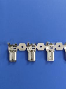 China Electroplating Stamped Copper Tube 4.5mm , Waterproof Crimp Terminals factory
