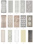 Separator Room Divider Screen Panels Board Aluminium Folding Design