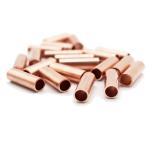 ASTM C11000 Straight Copper Pipe mill polished bright Surface for Air Conditione