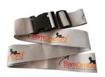 2 Inches 40 Inches Long Long Luggage Straps , Silk - Screen Luggage Strap Belt