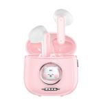 Cute ABS Bluetooth Wireless Gaming Headset With LED Battery Display Breathing