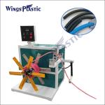 PE PP Plastic Pipe Extruder Machine Flexible Plastic Corrugated Tube Extrusion