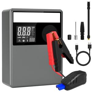 China 12V Multifunctional Emergency Jump Starter Auto Jump Starter With Air Compressor factory