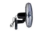 Space - saving 12 Inch Wall Mounted Electric Fan 3 Speed With Remote Control