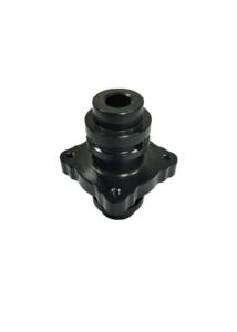 China Anodized Black Customized CNC Turning precision material 45 steel parts factory