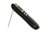 Food Cooking Folding Probe Thermometer / Timer With Meat Taste Preset