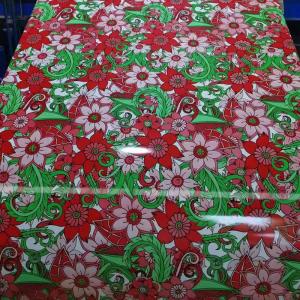 China Flower Patten Galvanized Steel Coils Wall Panels PPGI 1500mm factory