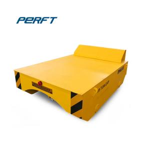 China KPT Series Industrial Motorized Carts / Bed Rail Heavy Load Cart For Mold Transportation factory