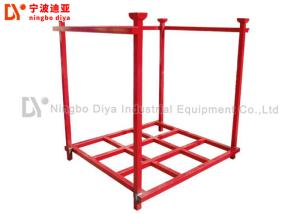 China Warehouse Portable Stacking Adjustable Metal Tire Rack Storage System factory