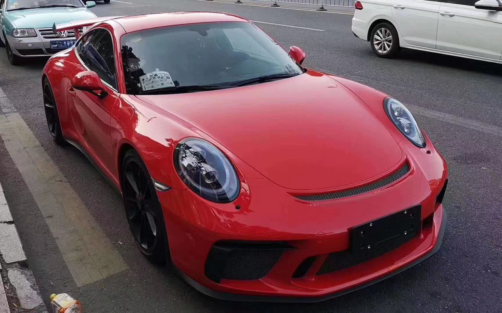 New Product for Porsche 911 991.1 991.2 Body Kit 911 991.1 991.2 Upgrade GT3 Style Front Bumper