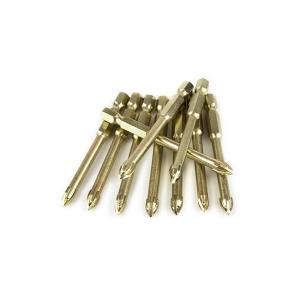 China YG8 ZINC Hexagon Shank Ceramic Tile Drill Bits Gold For Wood factory